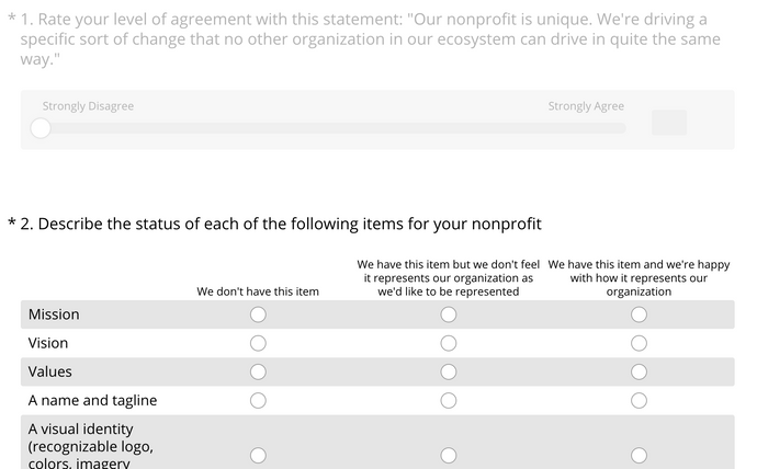 The Nonprofit Health Assessment